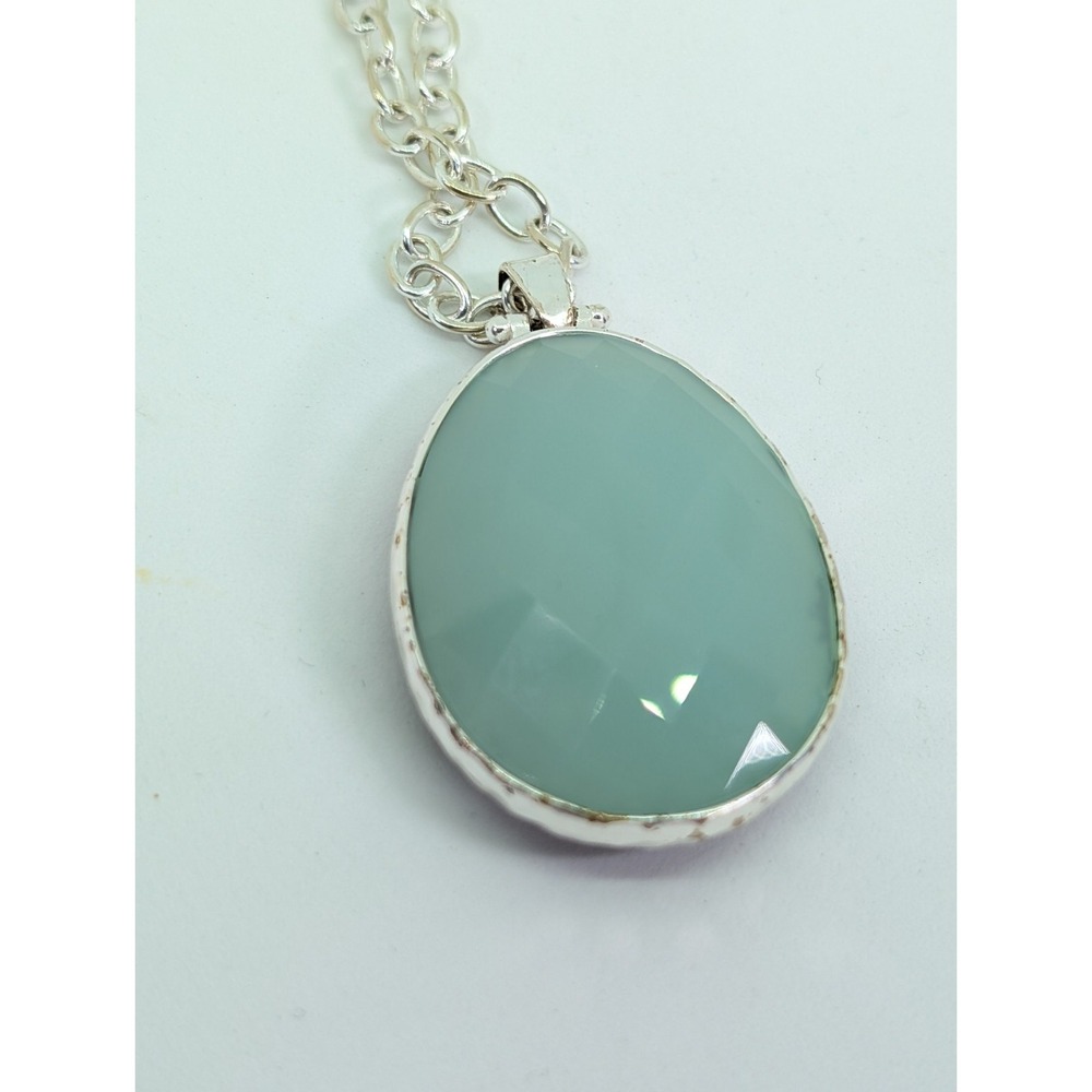 Natural‎ Labradorite Gemstone Pendant Necklace